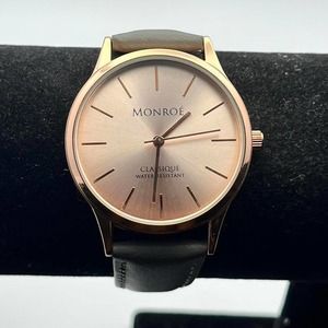 Gold mens watch